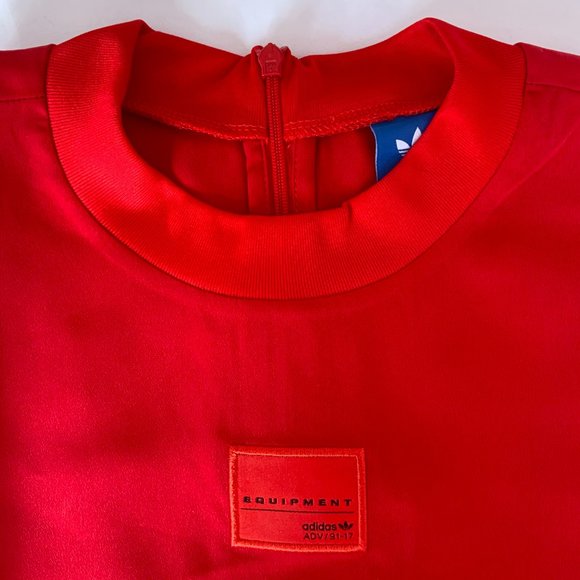 ADIDAS Equipment ADV 91-17 Bright Red T-Shirt - Picture 2 of 7